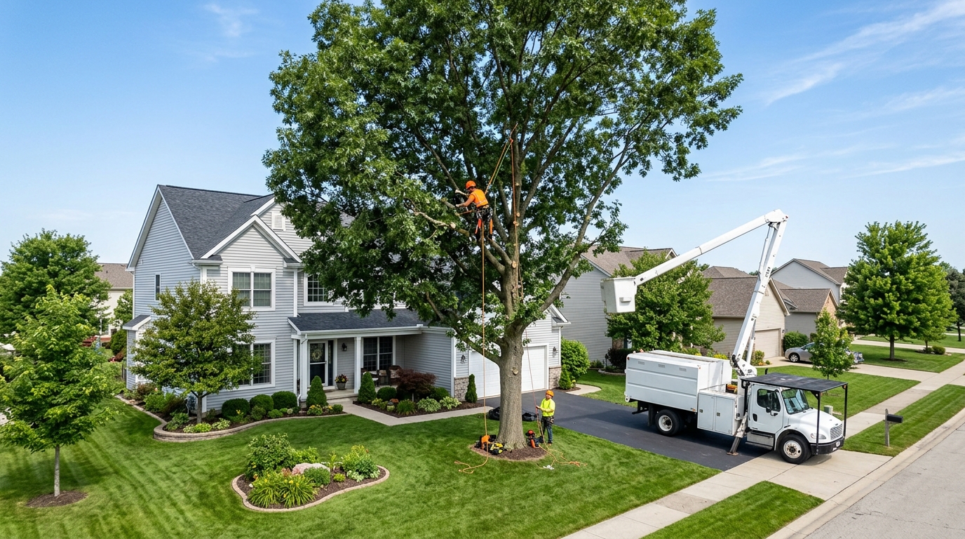 Professional tree service in East Texas